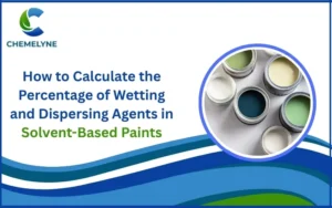 How to Calculate the Percentage of Wetting and Dispersing Agents in Solvent-Based Paints